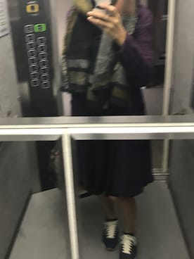 「ARMEN（アーメン）のアイテム（ジャケット/アウター）」を使った、RINさん（レディース・169cm）の秋コーディネート