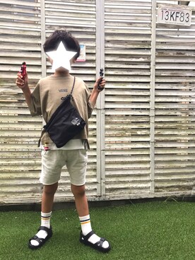 HINAHIMAさん（キッズ・123cm）の秋コーディネート