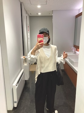 「ALLUMER（アリュメール）のアイテム」を使った、reeinnさん（レディース・158cm）の春コーディネート