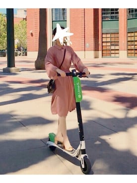 「TORY BURCH（トリーバーチ）のアイテム（パンプス）」を使った、Mangojamさん（レディース・157cm）の春コーディネート