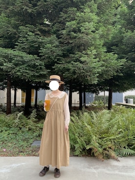 「byあしながおじさん」｜「アイテム（ワンピース/ドレス）」を使った、Mangojamさん（レディース・160cm）の秋コーディネート