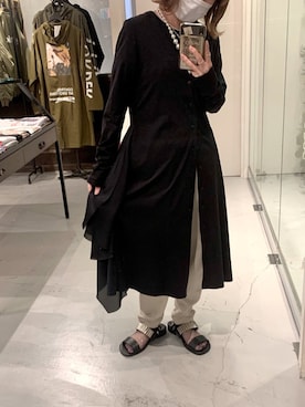 「ADDICT NOIR（アディクトノアー）のアイテム」を使った、rimiさん（レディース・150cm）の夏コーディネート