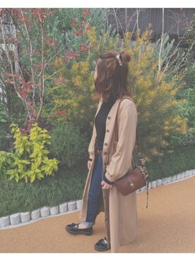 Ꭿ y a .さん(レディース・159cm)の冬コーディネート