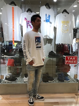 LHP池袋スタッフ4さん(メンズ・170cm)の春コーディネート