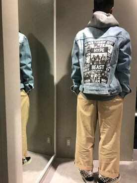 LHP池袋スタッフ４さん（メンズ・170cm）の春コーディネート