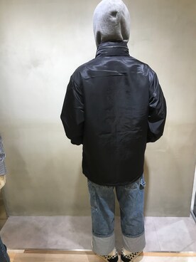 「Y-3（ワイスリー）のアイテム（ナイロンジャケット）」を使った、LHP池袋スタッフ４さん（メンズ・170cm）の春コーディネート