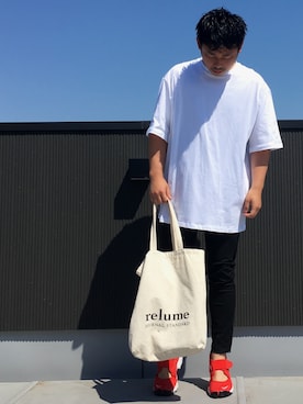 「うんこミュージアム」｜ShiNichiさん（メンズ・173cm）の春コーディネート