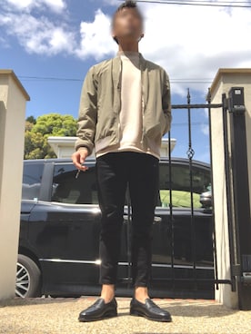 「SIVIGLIA（シビリア）のアイテム」を使った、お松さんさん（メンズ・165cm）の春コーディネート