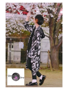 「アイテム（ステンカラーコート）」を使った、fuma<GUstylist>さん（メンズ・175cm・20代）の春コーディネート