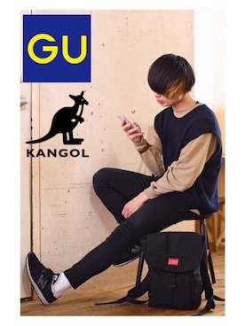 「NEW BALANCE（ニューバランス）のU520（スニーカー）」を使った、fuma<GUstylist>さん（メンズ・175cm）の春コーディネート