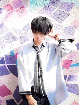 「BIGBANG（ビッグバン）のアイテム」を使った、fuma<GUstylist>さん（メンズ・175cm）の秋コーディネート