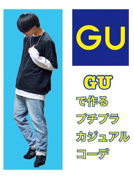 「NEW BALANCE（ニューバランス）のU520（スニーカー）」を使った、fuma<GUstylist>さん（メンズ・175cm）の春コーディネート