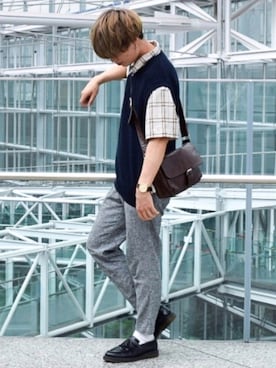 fuma<GUstylist>さん（メンズ・175cm）の夏コーディネート