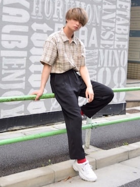 fuma<GUstylist>さん（メンズ・175cm）の夏コーディネート