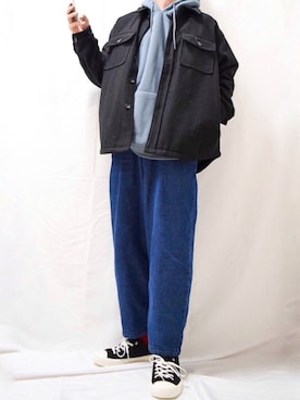 fuma<GUstylist>さん（メンズ・175cm）の冬コーディネート