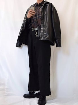 「VENCEEXCHANGE（ヴァンスエクスチェンジ）のアイテム（ジャケット/アウター）」を使った、fuma<GUstylist>さん（メンズ・175cm）の春コーディネート