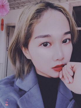 「アイテム（ダッフルコート）」を使った、Vaiyaerさん（レディース・158cm・10代）の冬コーディネート