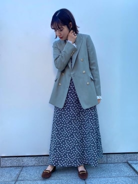 「BRACTMENT（ブラクトメント）のアイテム（ジャケット/アウター）」を使った、Miku Sugimotoさん（レディース・157cm）の冬コーディネート