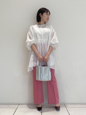 「BRACTMENT（ブラクトメント）のアイテム」を使った、Miku Sugimotoさん（レディース・157cm）の春コーディネート