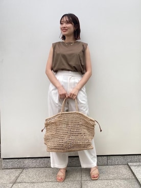 Miku Sugimotoさん（レディース・157cm）の春コーディネート