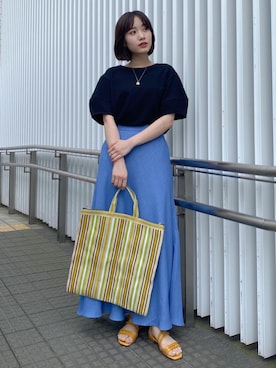 Miku Sugimotoさん（レディース・157cm）の夏コーディネート