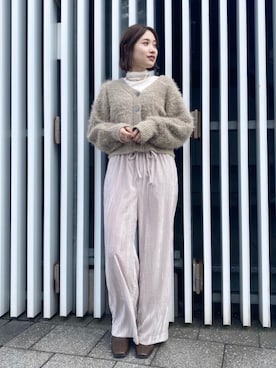 Miku Sugimotoさん（レディース・157cm）の秋コーディネート