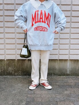 鮒さん（レディース・153cm）の春コーディネート