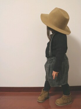 RSKKさん（キッズ・80cm）の冬コーディネート