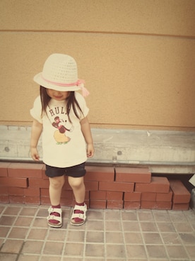 RSKKさん（キッズ・80cm）の夏コーディネート
