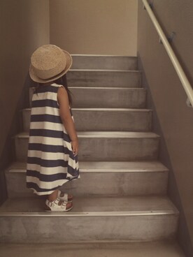 RSKKさん（キッズ・80cm）の夏コーディネート