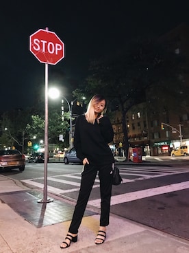 「chic」｜「アイテム（スリッポン）」を使った、fionnac さん（レディース・155cm）の夏コーディネート