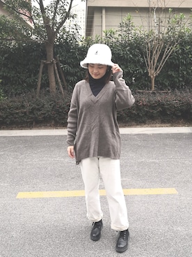 「Millie'sのアイテム」を使った、kangyaさん（レディース・168cm）の秋コーディネート