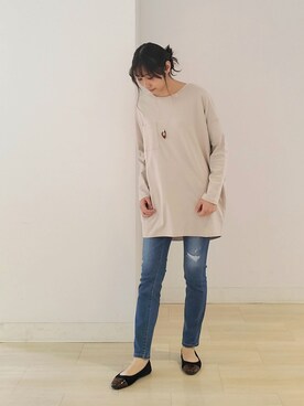 てぃなみーさん(レディース・162cm)の冬コーディネート