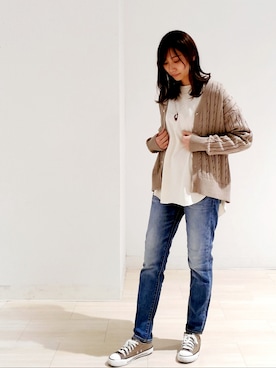 てぃなみーさん(レディース・162cm)の冬コーディネート