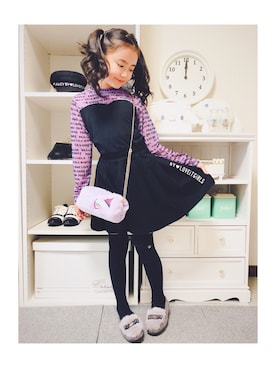 RICOさん（キッズ・130cm）の秋コーディネート