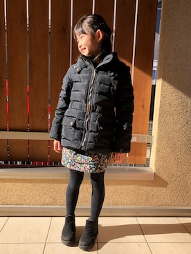ronさん（キッズ・125cm）の冬コーディネート