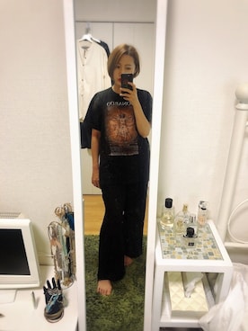 kn☽︎‪︎.*·̩͙‬mさんのコーディネート
