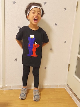 ka,さん（キッズ・100cm）の夏コーディネート