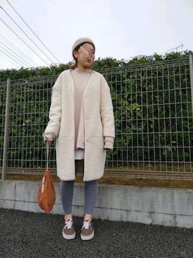 annさん（レディース・157cm）の冬コーディネート