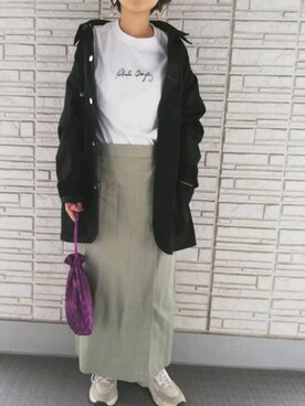 「SEVENDAYS=SUNDAY（セブンデイズサンデイ）のアイテム（ブルゾン）」を使った、annさん（レディース・157cm）の秋コーディネート