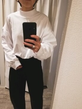 「ユニクロU」｜annさん（レディース・157cm）の秋コーディネート