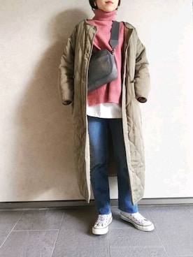 annさん（レディース・157cm）の冬コーディネート