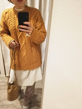 annさん（レディース・157cm）の冬コーディネート