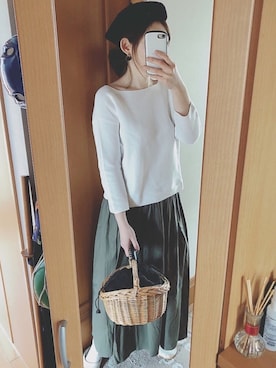 かなっぺさん（レディース・166cm）の冬コーディネート