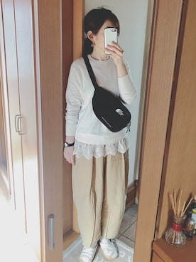 かなっぺさん(レディース・166cm)の春コーディネート