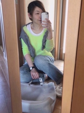 かなっぺさん（レディース・166cm）の春コーディネート