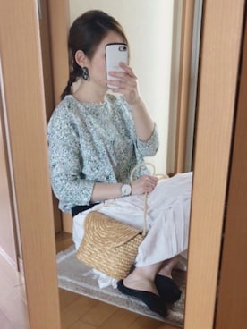 「queite（ケイト）のアイテム」を使った、かなっぺさん（レディース・166cm）の春コーディネート