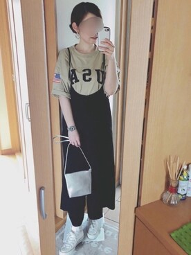 かなっぺさん（レディース・166cm）の夏コーディネート