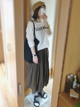 かなっぺさん(レディース・166cm)の夏コーディネート