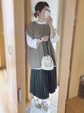 かなっぺさん(レディース・166cm)の秋コーディネート